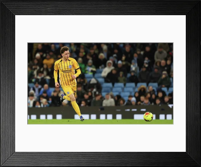 Framed Print : Manchester City v Brighton and Hove Albion Premier League 04JAN26 Framed Print : Manchester City v Brighton and Hove Albion Premier League 04JAN26