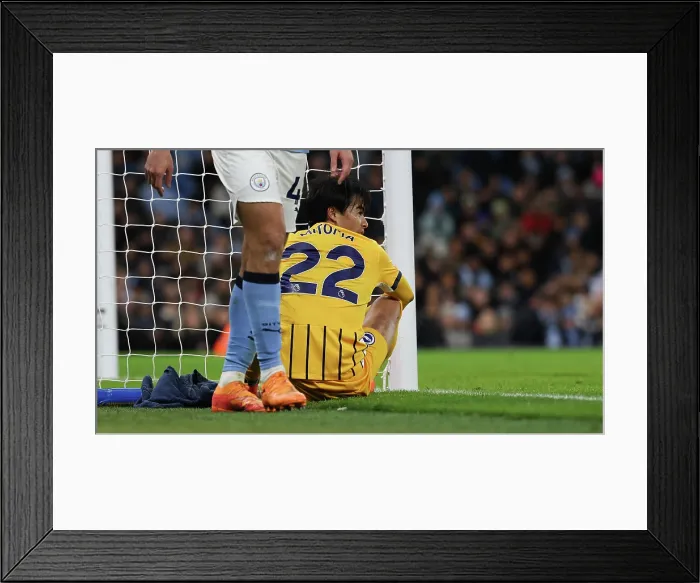 Framed Print : Manchester City v Brighton and Hove Albion Premier League 04JAN26 Framed Print : Manchester City v Brighton and Hove Albion Premier League 04JAN26