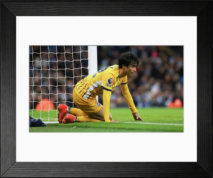 Framed Print : Manchester City v Brighton and Hove Albion Premier League 04JAN26 Framed Print : Manchester City v Brighton and Hove Albion Premier League 04JAN26