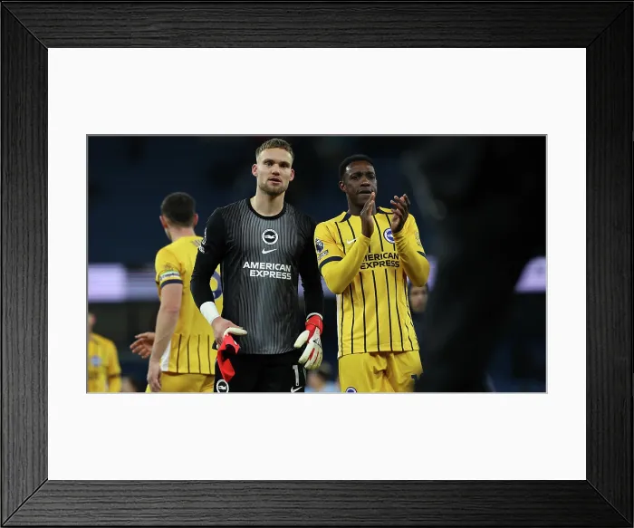 Framed Print : Manchester City v Brighton and Hove Albion Premier League 04JAN26 Framed Print : Manchester City v Brighton and Hove Albion Premier League 04JAN26