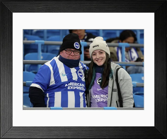 Framed Print : Manchester City v Brighton and Hove Albion Premier League 04JAN26 Framed Print : Manchester City v Brighton and Hove Albion Premier League 04JAN26