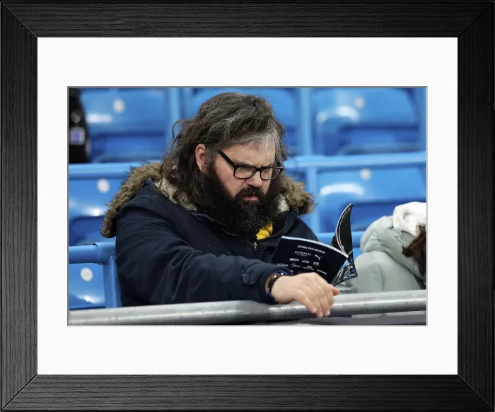 Framed Print : Manchester City v Brighton and Hove Albion Premier League 04JAN26 Framed Print : Manchester City v Brighton and Hove Albion Premier League 04JAN26