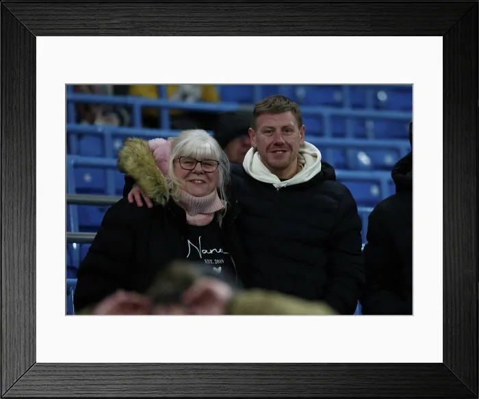 Framed Print : Manchester City v Brighton and Hove Albion Premier League 04JAN26 Framed Print : Manchester City v Brighton and Hove Albion Premier League 04JAN26