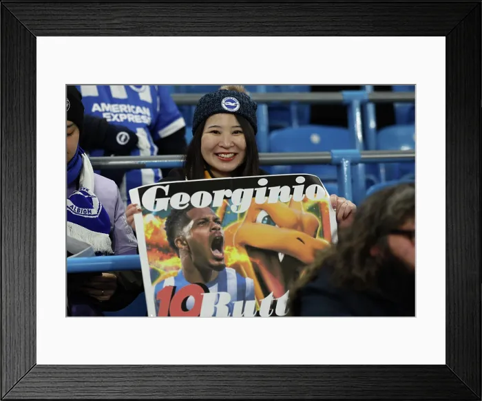 Framed Print : Manchester City v Brighton and Hove Albion Premier League 04JAN26 Framed Print : Manchester City v Brighton and Hove Albion Premier League 04JAN26