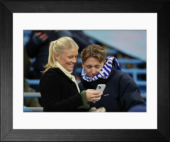 Framed Print : Manchester City v Brighton and Hove Albion Premier League 04JAN26 Framed Print : Manchester City v Brighton and Hove Albion Premier League 04JAN26