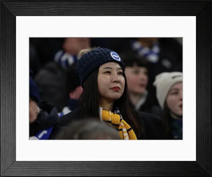 Framed Print : Manchester City v Brighton and Hove Albion Premier League 04JAN26 Framed Print : Manchester City v Brighton and Hove Albion Premier League 04JAN26