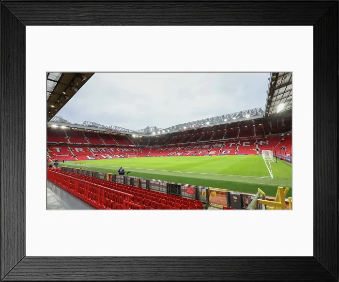 Framed Print : Manchester United v Brighton and Hove Albion FA Cup 3rd Round 11JAN26