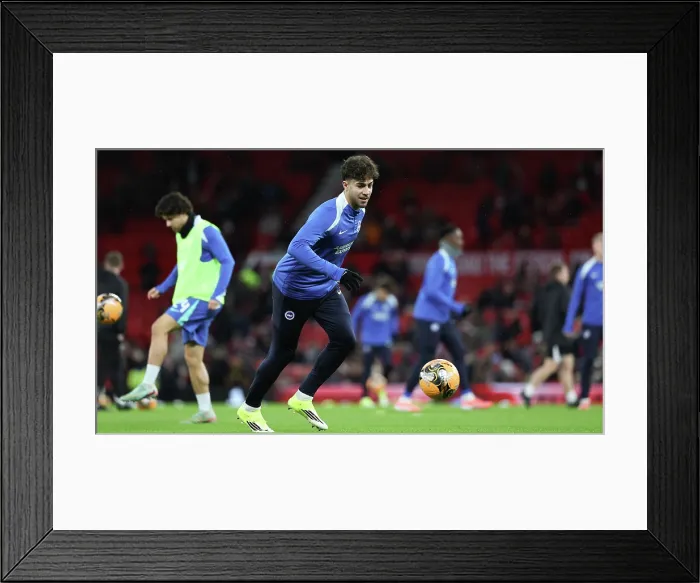 Framed Print : Manchester United v Brighton and Hove Albion FA Cup 3rd Round 11JAN26 Framed Print : Manchester United v Brighton and Hove Albion FA Cup 3rd Round 11JAN26