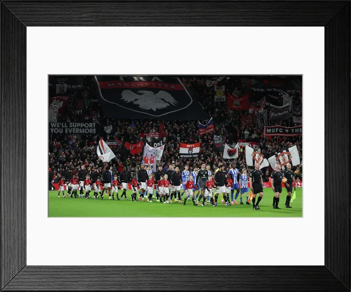 Framed Print : Manchester United v Brighton and Hove Albion FA Cup 3rd Round 11JAN26 Framed Print : Manchester United v Brighton and Hove Albion FA Cup 3rd Round 11JAN26