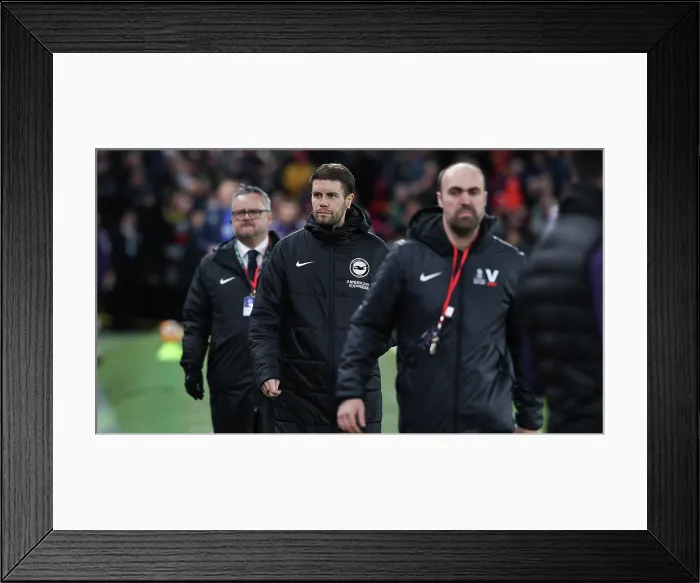 Framed Print : Manchester United v Brighton and Hove Albion FA Cup 3rd Round 11JAN26 Framed Print : Manchester United v Brighton and Hove Albion FA Cup 3rd Round 11JAN26