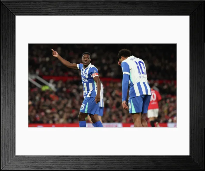 Framed Print : Manchester United v Brighton and Hove Albion FA Cup 3rd Round 11JAN26 Framed Print : Manchester United v Brighton and Hove Albion FA Cup 3rd Round 11JAN26