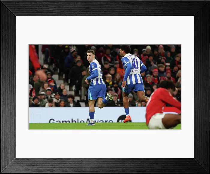 Framed Print : Manchester United v Brighton and Hove Albion FA Cup 3rd Round 11JAN26 Framed Print : Manchester United v Brighton and Hove Albion FA Cup 3rd Round 11JAN26