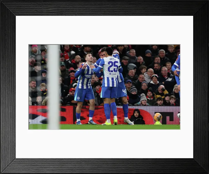 Framed Print : Manchester United v Brighton and Hove Albion FA Cup 3rd Round 11JAN26 Framed Print : Manchester United v Brighton and Hove Albion FA Cup 3rd Round 11JAN26