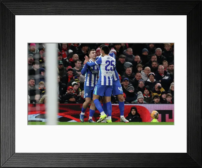 Framed Print : Manchester United v Brighton and Hove Albion FA Cup 3rd Round 11JAN26 Framed Print : Manchester United v Brighton and Hove Albion FA Cup 3rd Round 11JAN26