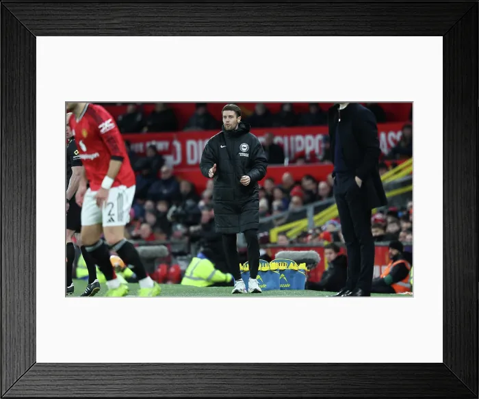 Framed Print : Manchester United v Brighton and Hove Albion FA Cup 3rd Round 11JAN26 Framed Print : Manchester United v Brighton and Hove Albion FA Cup 3rd Round 11JAN26
