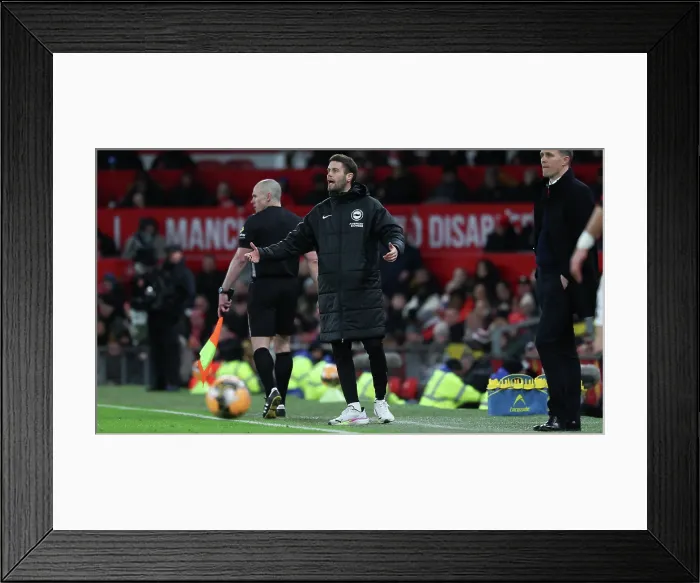 Framed Print : Manchester United v Brighton and Hove Albion FA Cup 3rd Round 11JAN26 Framed Print : Manchester United v Brighton and Hove Albion FA Cup 3rd Round 11JAN26