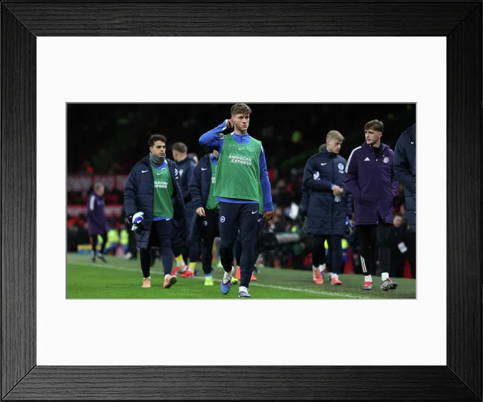 Framed Print : Manchester United v Brighton and Hove Albion FA Cup 3rd Round 11JAN26 Framed Print : Manchester United v Brighton and Hove Albion FA Cup 3rd Round 11JAN26