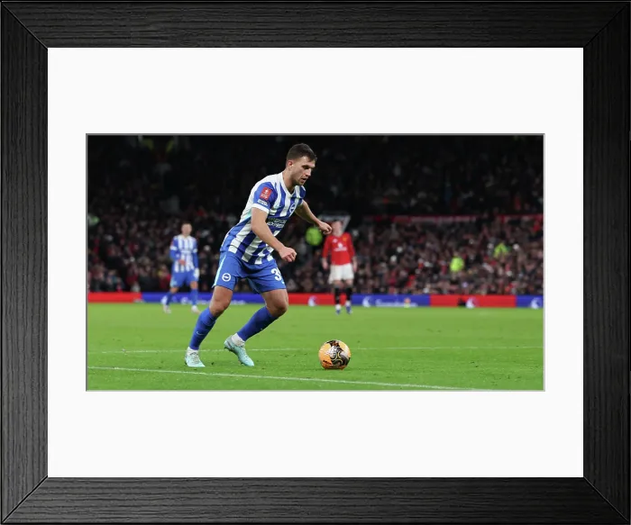 Framed Print : Manchester United v Brighton and Hove Albion FA Cup 3rd Round 11JAN26 Framed Print : Manchester United v Brighton and Hove Albion FA Cup 3rd Round 11JAN26