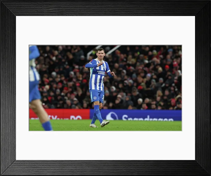 Framed Print : Manchester United v Brighton and Hove Albion FA Cup 3rd Round 11JAN26 Framed Print : Manchester United v Brighton and Hove Albion FA Cup 3rd Round 11JAN26