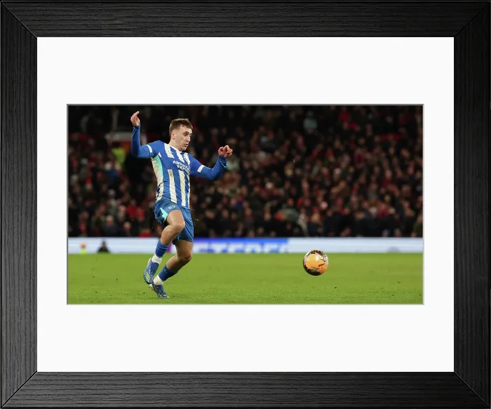 Framed Print : Manchester United v Brighton and Hove Albion FA Cup 3rd Round 11JAN26 Framed Print : Manchester United v Brighton and Hove Albion FA Cup 3rd Round 11JAN26