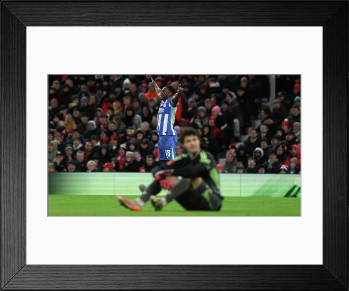 Framed Print : Manchester United v Brighton and Hove Albion FA Cup 3rd Round 11JAN26 Framed Print : Manchester United v Brighton and Hove Albion FA Cup 3rd Round 11JAN26