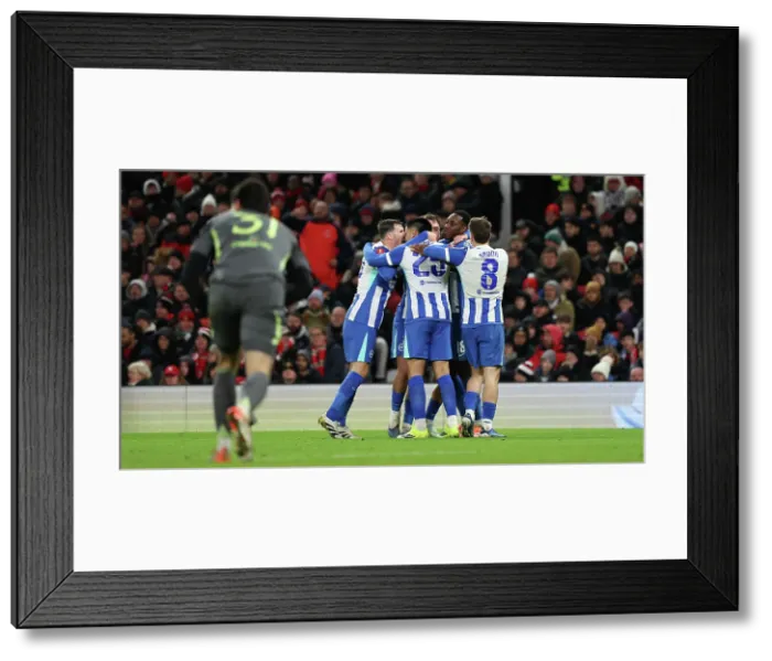 Framed Print : Manchester United v Brighton and Hove Albion FA Cup 3rd Round 11JAN26 Framed Print : Manchester United v Brighton and Hove Albion FA Cup 3rd Round 11JAN26