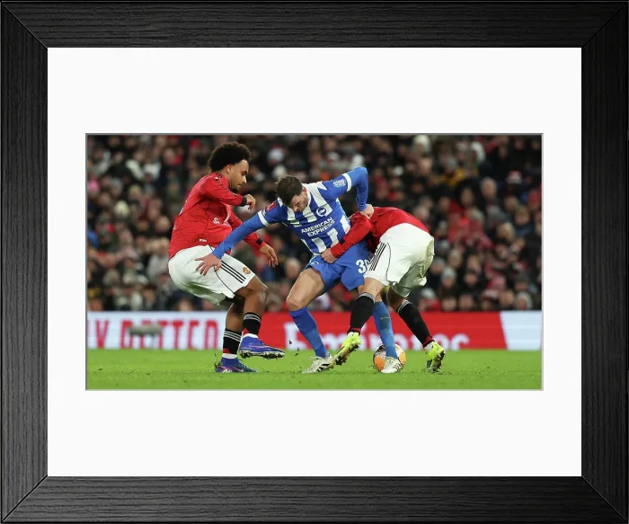 Framed Print : Manchester United v Brighton and Hove Albion FA Cup 3rd Round 11JAN26 Framed Print : Manchester United v Brighton and Hove Albion FA Cup 3rd Round 11JAN26