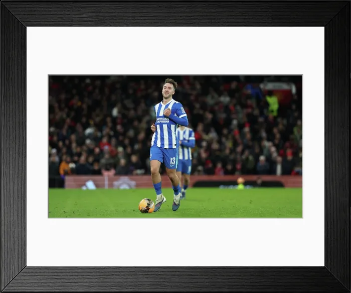 Framed Print : Manchester United v Brighton and Hove Albion FA Cup 3rd Round 11JAN26 Framed Print : Manchester United v Brighton and Hove Albion FA Cup 3rd Round 11JAN26