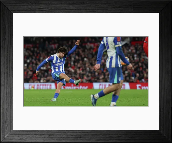 Framed Print : Manchester United v Brighton and Hove Albion FA Cup 3rd Round 11JAN26 Framed Print : Manchester United v Brighton and Hove Albion FA Cup 3rd Round 11JAN26