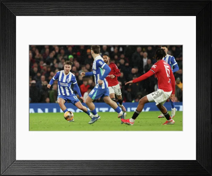 Framed Print : Manchester United v Brighton and Hove Albion FA Cup 3rd Round 11JAN26 Framed Print : Manchester United v Brighton and Hove Albion FA Cup 3rd Round 11JAN26