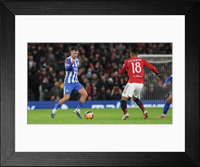 Framed Print : Manchester United v Brighton and Hove Albion FA Cup 3rd Round 11JAN26 Framed Print : Manchester United v Brighton and Hove Albion FA Cup 3rd Round 11JAN26