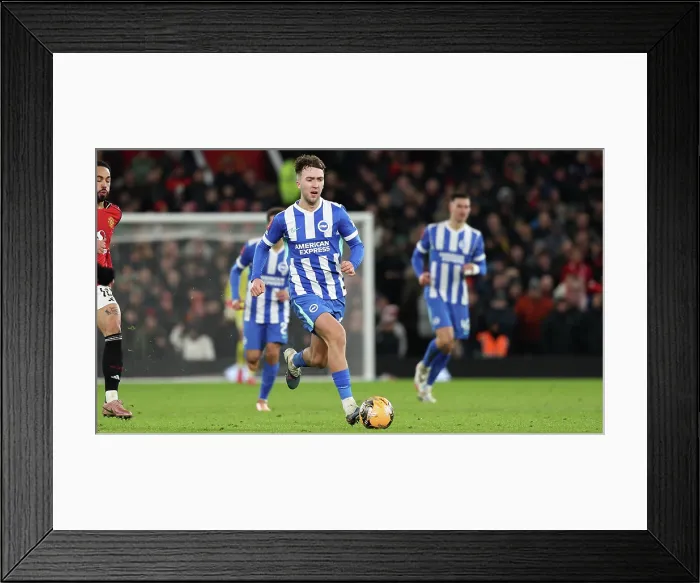 Framed Print : Manchester United v Brighton and Hove Albion FA Cup 3rd Round 11JAN26 Framed Print : Manchester United v Brighton and Hove Albion FA Cup 3rd Round 11JAN26