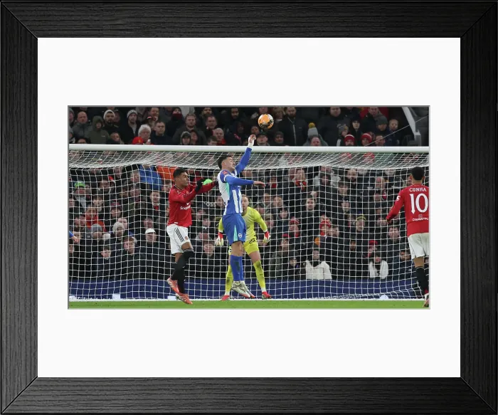 Framed Print : Manchester United v Brighton and Hove Albion FA Cup 3rd Round 11JAN26 Framed Print : Manchester United v Brighton and Hove Albion FA Cup 3rd Round 11JAN26