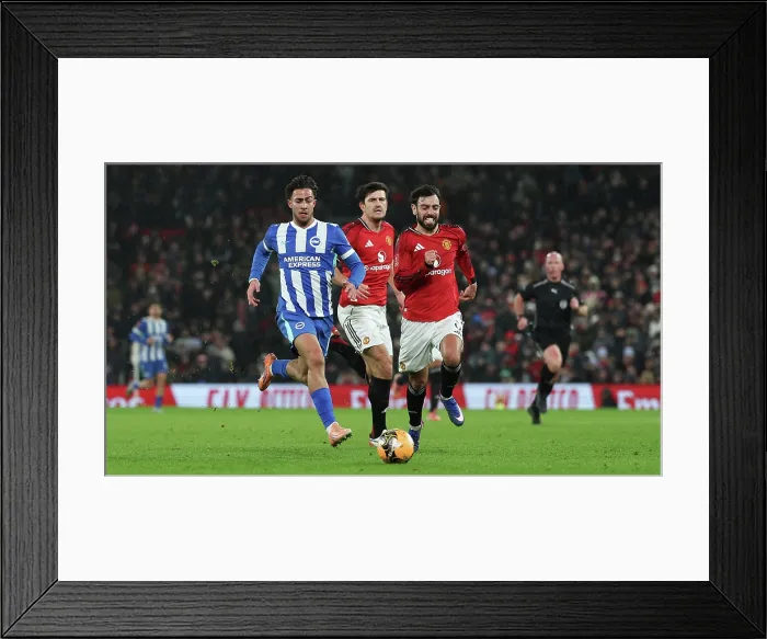 Framed Print : Manchester United v Brighton and Hove Albion FA Cup 3rd Round 11JAN26 Framed Print : Manchester United v Brighton and Hove Albion FA Cup 3rd Round 11JAN26