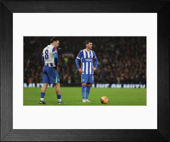 Framed Print : Manchester United v Brighton and Hove Albion FA Cup 3rd Round 11JAN26 Framed Print : Manchester United v Brighton and Hove Albion FA Cup 3rd Round 11JAN26