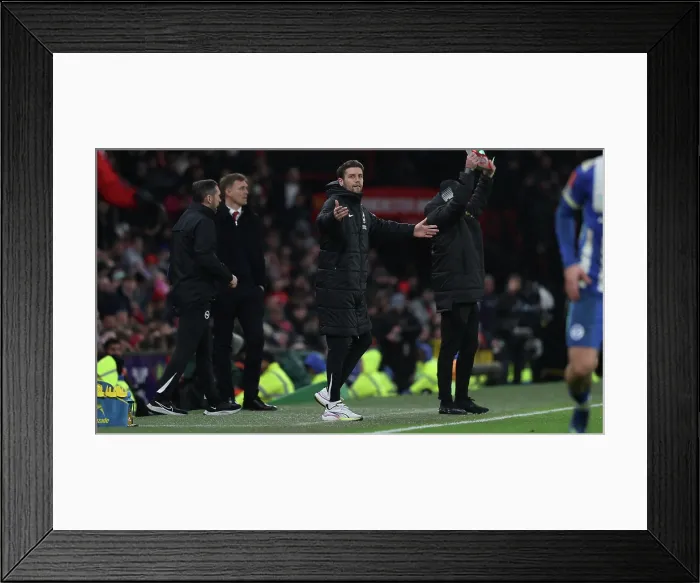 Framed Print : Manchester United v Brighton and Hove Albion FA Cup 3rd Round 11JAN26 Framed Print : Manchester United v Brighton and Hove Albion FA Cup 3rd Round 11JAN26