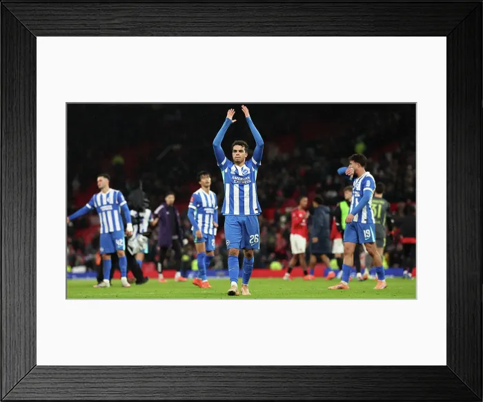 Framed Print : Manchester United v Brighton and Hove Albion FA Cup 3rd Round 11JAN26 Framed Print : Manchester United v Brighton and Hove Albion FA Cup 3rd Round 11JAN26