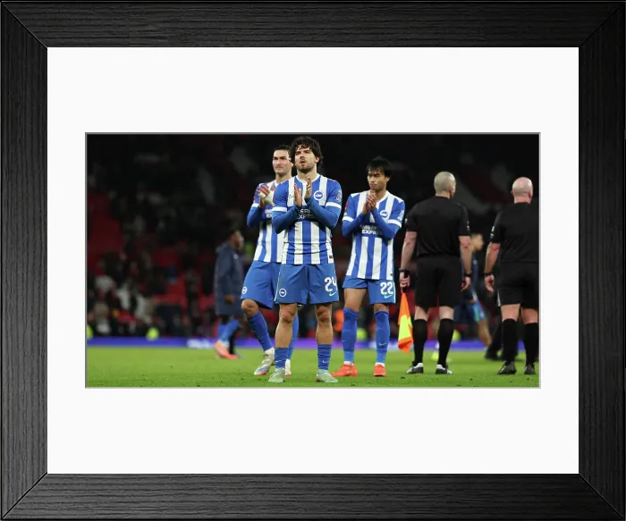 Framed Print : Manchester United v Brighton and Hove Albion FA Cup 3rd Round 11JAN26 Framed Print : Manchester United v Brighton and Hove Albion FA Cup 3rd Round 11JAN26
