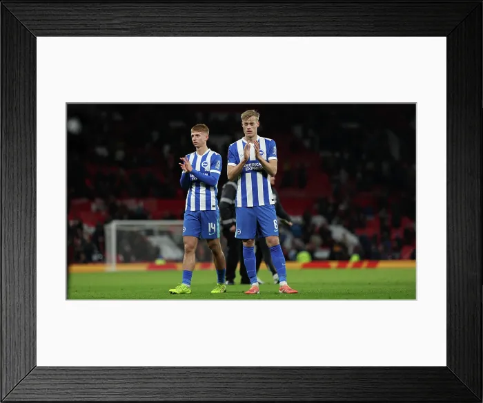 Framed Print : Manchester United v Brighton and Hove Albion FA Cup 3rd Round 11JAN26 Framed Print : Manchester United v Brighton and Hove Albion FA Cup 3rd Round 11JAN26
