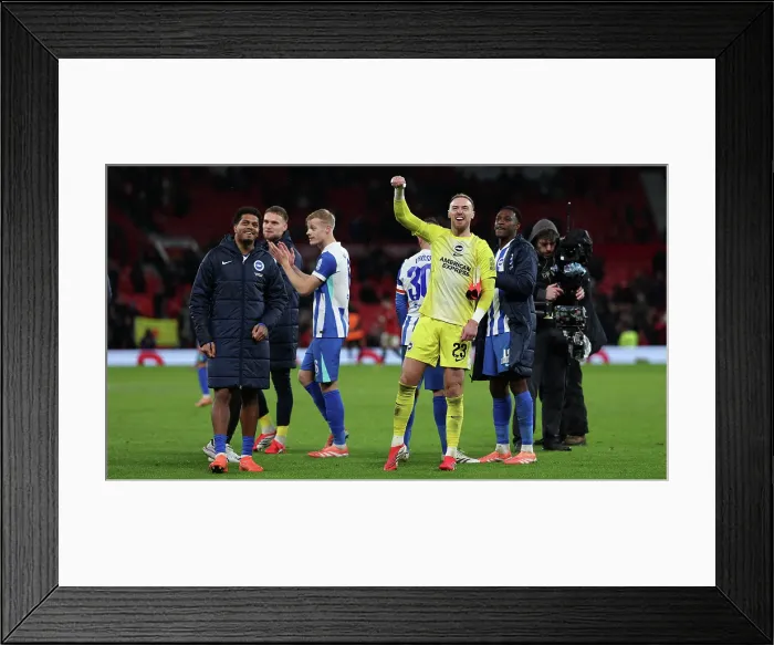 Framed Print : Manchester United v Brighton and Hove Albion FA Cup 3rd Round 11JAN26 Framed Print : Manchester United v Brighton and Hove Albion FA Cup 3rd Round 11JAN26