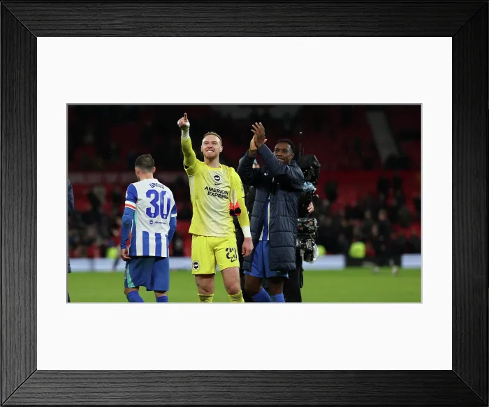 Framed Print : Manchester United v Brighton and Hove Albion FA Cup 3rd Round 11JAN26 Framed Print : Manchester United v Brighton and Hove Albion FA Cup 3rd Round 11JAN26