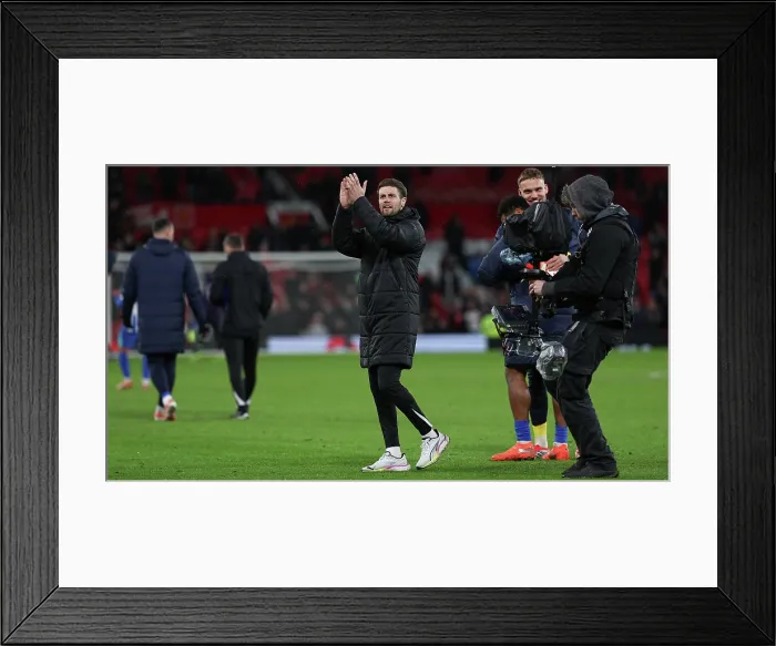 Framed Print : Manchester United v Brighton and Hove Albion FA Cup 3rd Round 11JAN26 Framed Print : Manchester United v Brighton and Hove Albion FA Cup 3rd Round 11JAN26