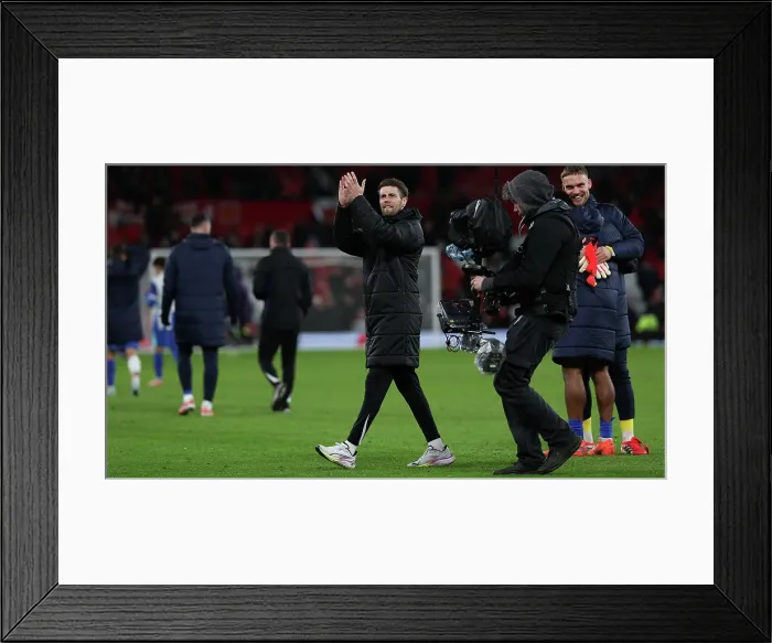 Framed Print : Manchester United v Brighton and Hove Albion FA Cup 3rd Round 11JAN26 Framed Print : Manchester United v Brighton and Hove Albion FA Cup 3rd Round 11JAN26