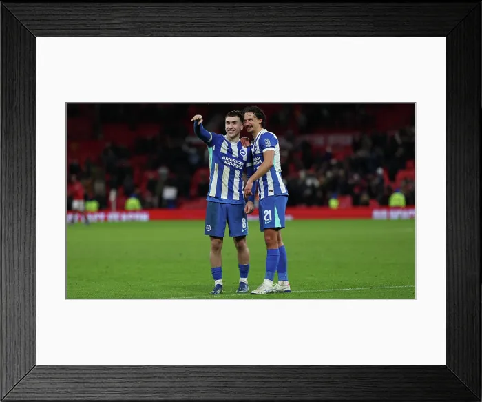 Framed Print : Manchester United v Brighton and Hove Albion FA Cup 3rd Round 11JAN26 Framed Print : Manchester United v Brighton and Hove Albion FA Cup 3rd Round 11JAN26