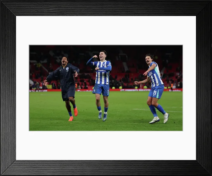 Framed Print : Manchester United v Brighton and Hove Albion FA Cup 3rd Round 11JAN26 Framed Print : Manchester United v Brighton and Hove Albion FA Cup 3rd Round 11JAN26