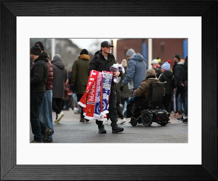 Framed Print : Manchester United v Brighton and Hove Albion FA Cup 3rd Round 11JAN26 Framed Print : Manchester United v Brighton and Hove Albion FA Cup 3rd Round 11JAN26