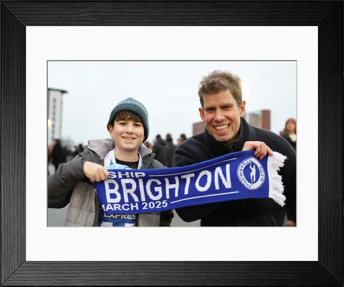 Framed Print : Manchester United v Brighton and Hove Albion FA Cup 3rd Round 11JAN26 Framed Print : Manchester United v Brighton and Hove Albion FA Cup 3rd Round 11JAN26
