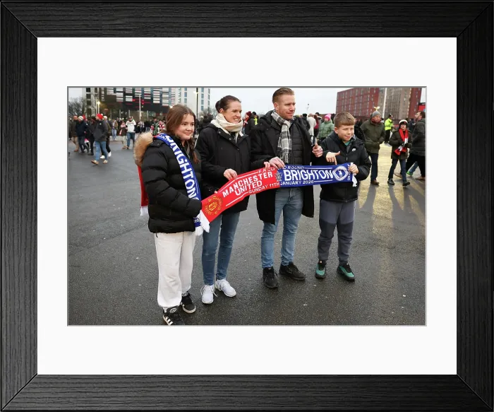 Framed Print : Manchester United v Brighton and Hove Albion FA Cup 3rd Round 11JAN26 Framed Print : Manchester United v Brighton and Hove Albion FA Cup 3rd Round 11JAN26