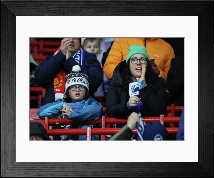 Framed Print : Manchester United v Brighton and Hove Albion FA Cup 3rd Round 11JAN26 Framed Print : Manchester United v Brighton and Hove Albion FA Cup 3rd Round 11JAN26
