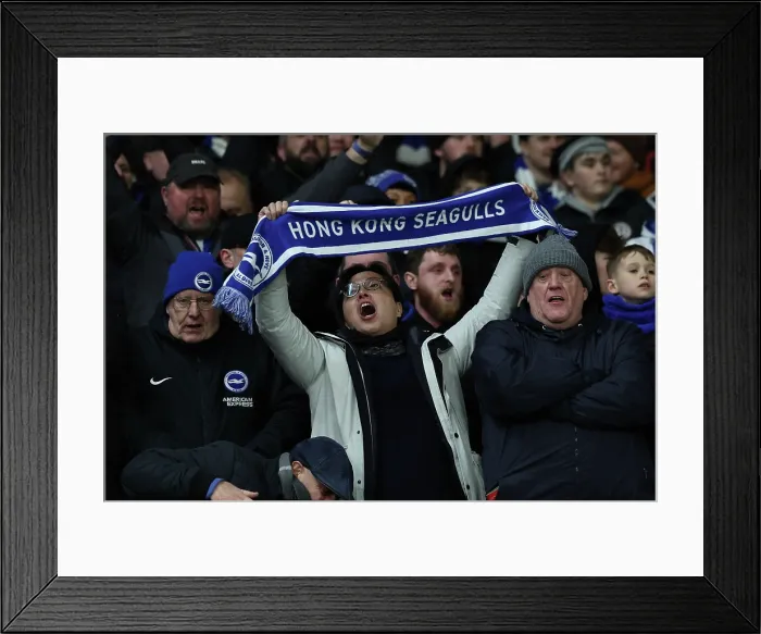 Framed Print : Manchester United v Brighton and Hove Albion FA Cup 3rd Round 11JAN26 Framed Print : Manchester United v Brighton and Hove Albion FA Cup 3rd Round 11JAN26
